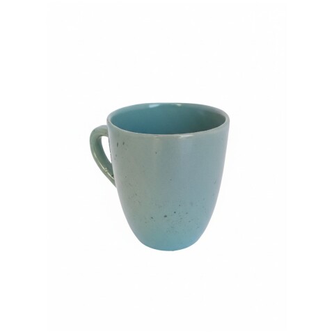 MUG VERDE MOTEADO 450ML Unica