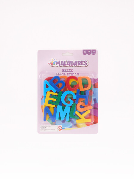 LETRAS MAGNETICAS MULTICOLOR