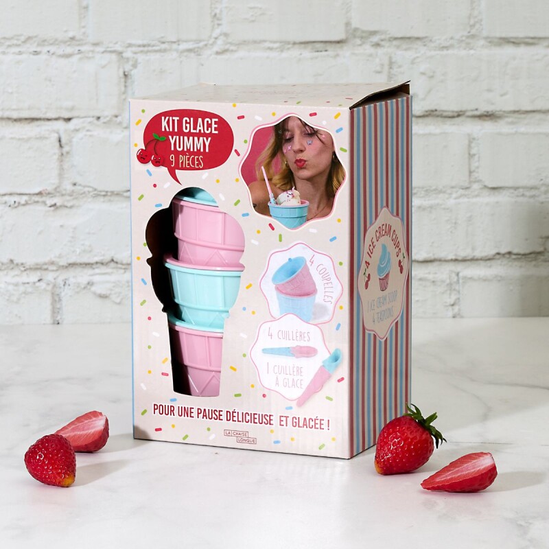 Moldes de 4 piezas para hacer helados Moldes de 4 piezas para hacer helados