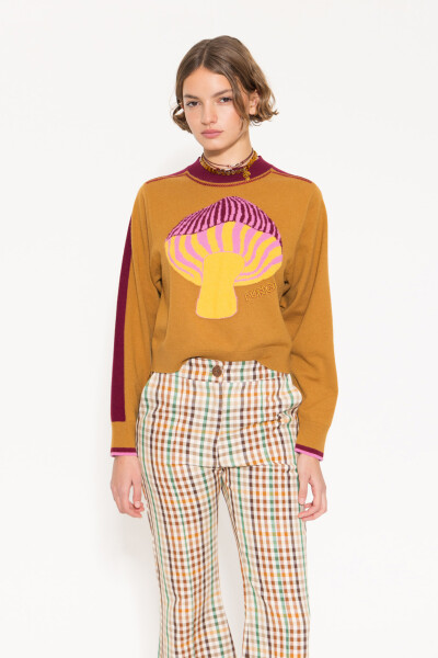 SWEATER FANTASTIC Camel