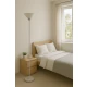 Lampara De Pie Moderna Minimalista Quebec Led Blanco