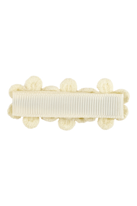 Pack cuatro pinzas de pelo a crochet Sin color
