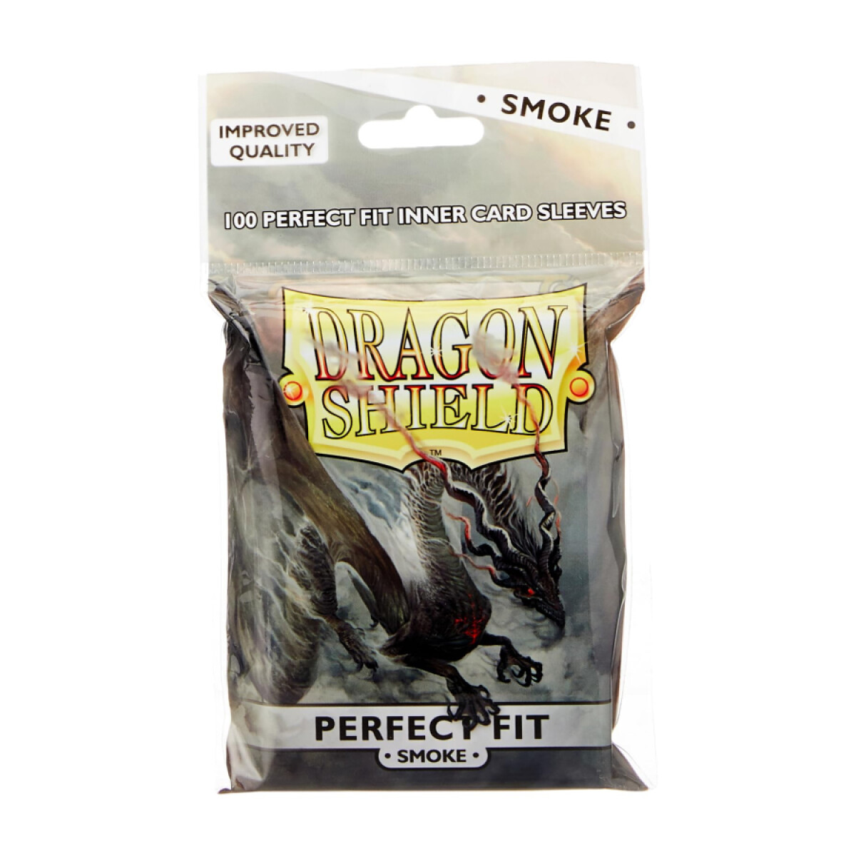 Dragon Shield 100 Standard Sleeves Perfect Fit - Smoke 