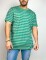 T-Shirt rayada Garrido Verde