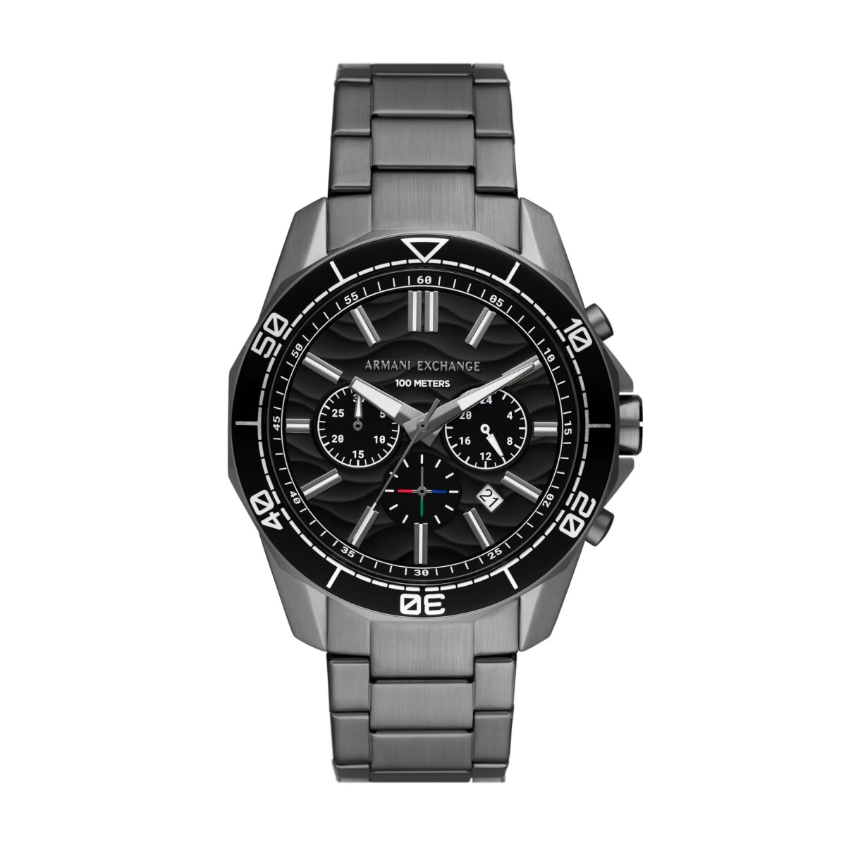 Reloj Armani Exchange Fashion Acero Inoxidable Gris 