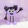 Set Personaje Glo Pals Iluminados Activados por Agua - Violeta