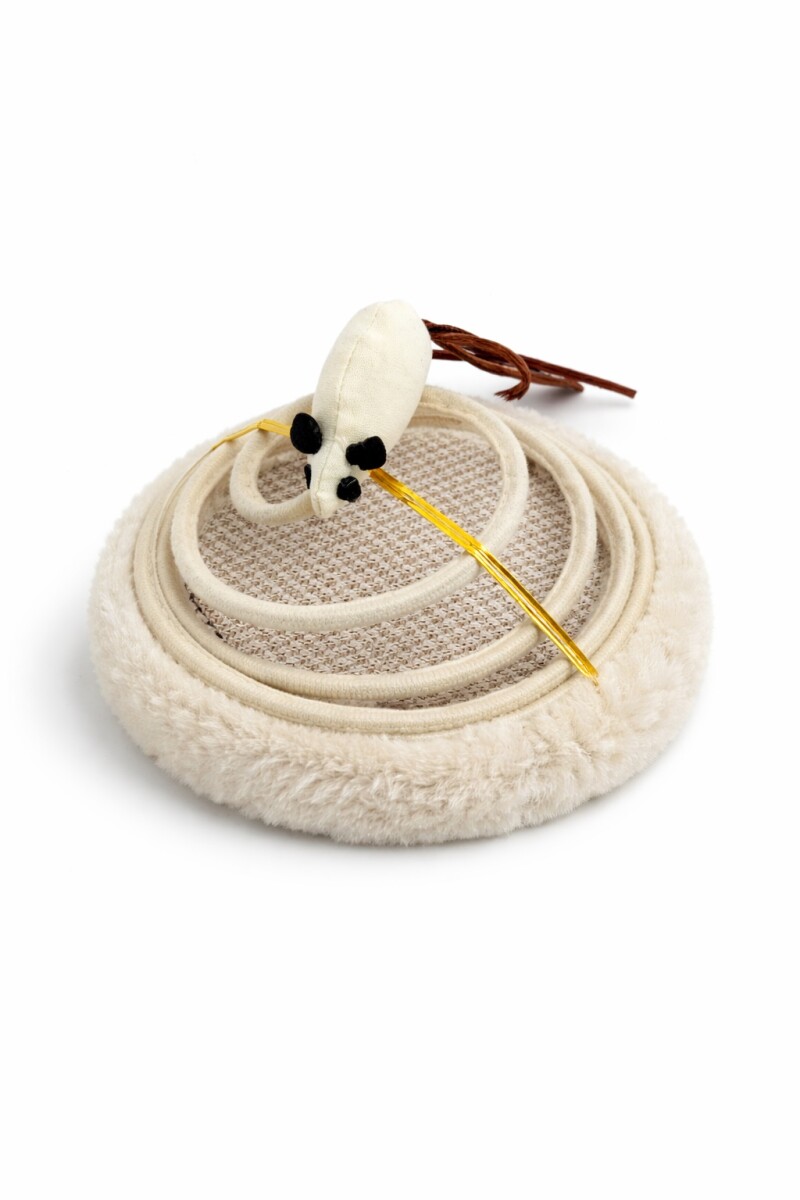 ESPIRAL CON RATON - BEIGE 