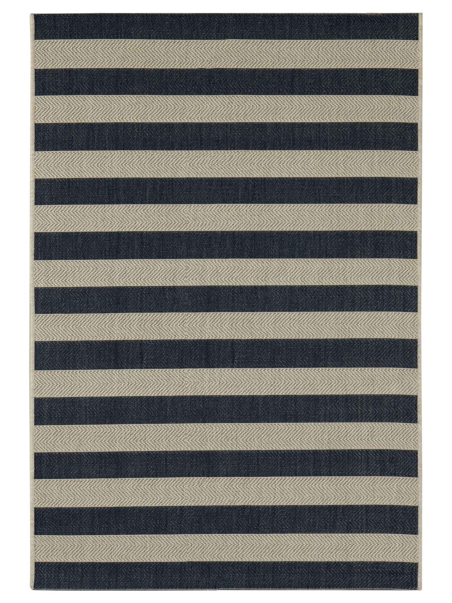 LINEO - ALFOMBRA LINEO LIN/5031/H501/ 160X230 WOOL/MIDNIGHT BLUE 