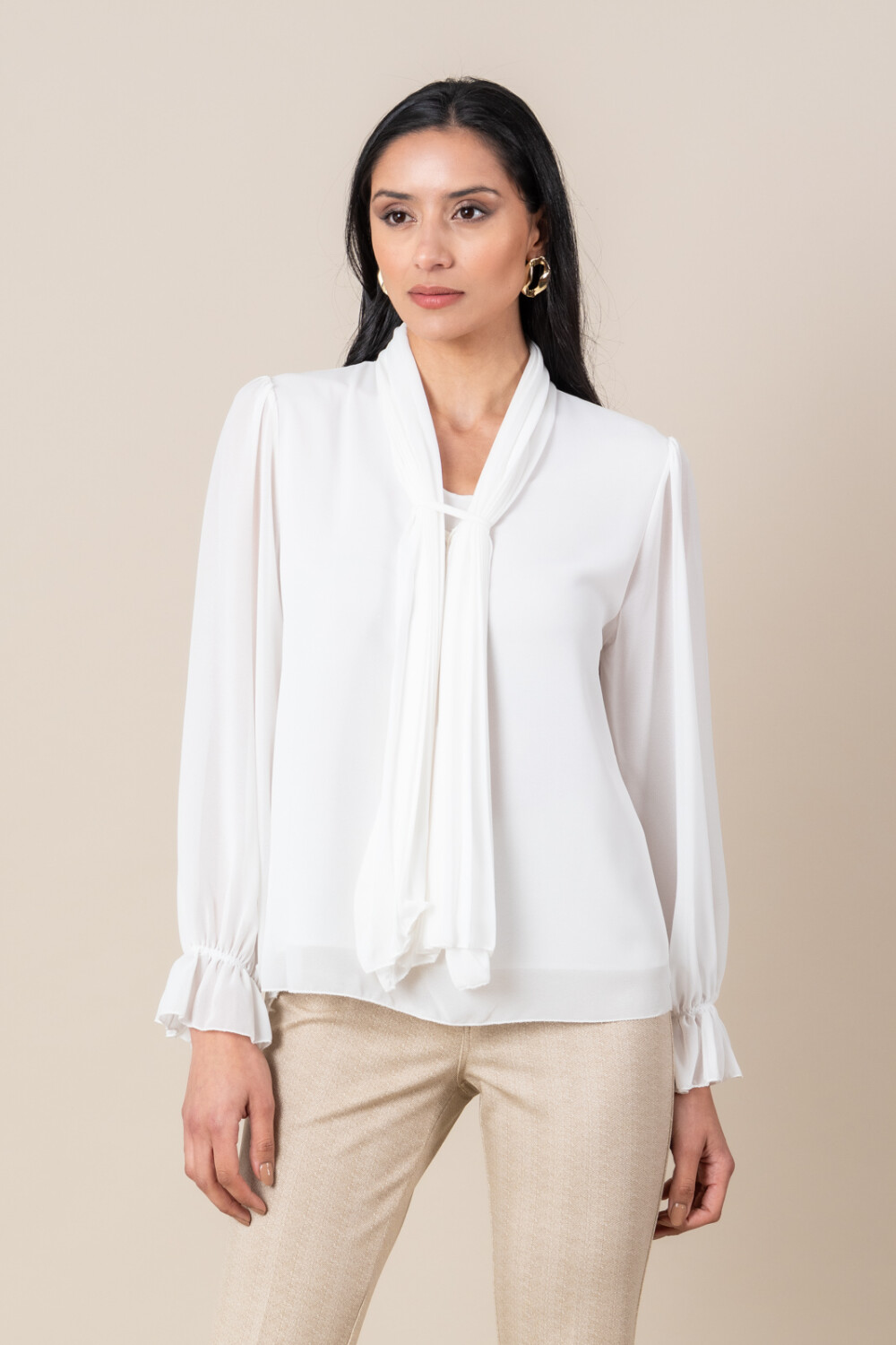 BLUSA GALA Marfil