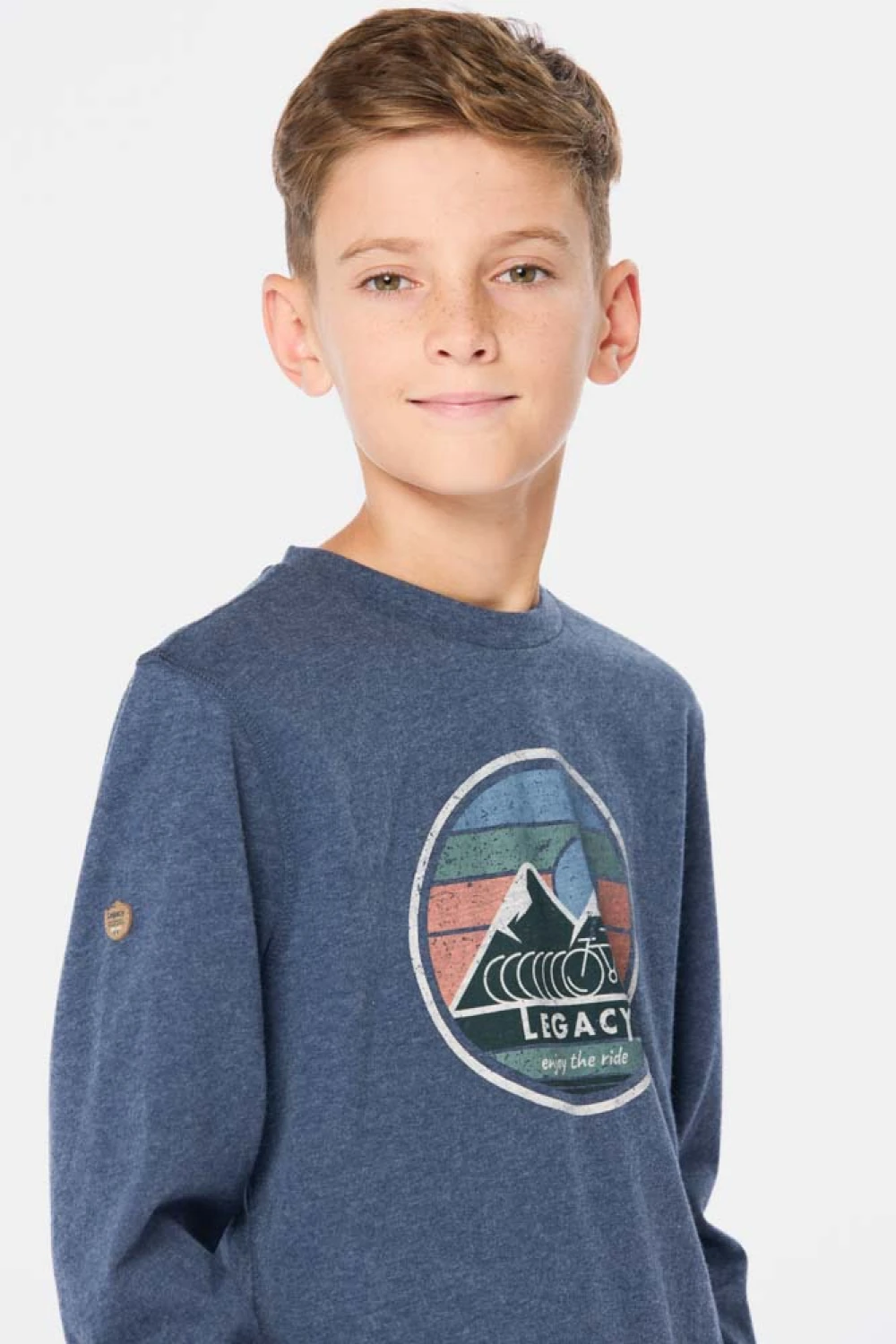 REMERA ESTAMPADA Azul