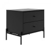 Mesa de Luz Jasper Negro Mate