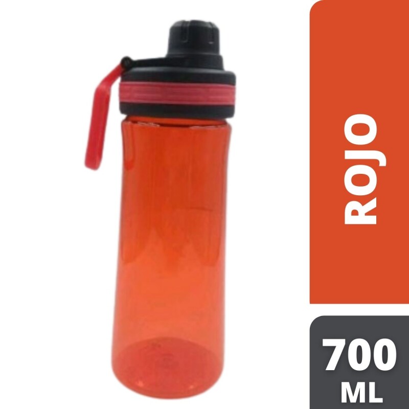 Botella Tritán Roja 700 ML
