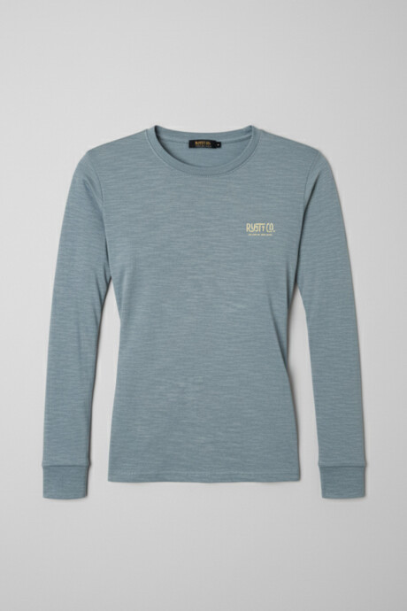 T-SHIRT BRITO TEEN RUSTY Azul Piedra