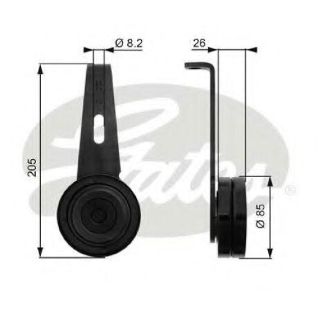 TENSOR CITROEN - PEUGEOT DISTR 306 405 D ALTERN. PARTNER - TENSOR CITROEN - PEUGEOT DISTR 306 405 D ALTERN. PARTNER -