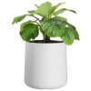 Macetero Gota 40 Blanco Alto 40cm x 35cm Ancho Boca x Diam Base 40cm, 40 lts Macetero Gota 40 Blanco Alto 40cm x 35cm Ancho Boca x Diam Base 40cm, 40 lts