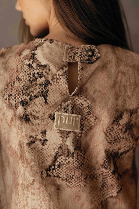 Pitón Shirt Beige