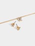 Bijouterie Set Strass Bijou Set Con Strass - Dorado