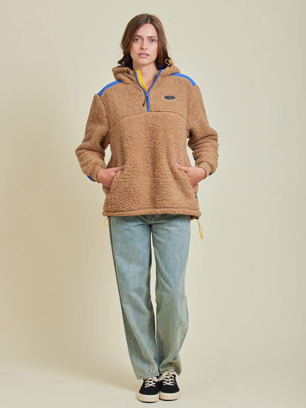CANGURO S/C ELLES ( SHERPA ) RUSTY Caramelo