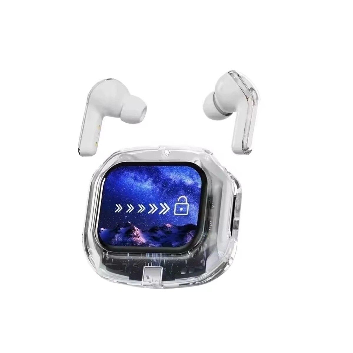 Auriculares In-Ear Pantalla Táctil Bluetooth Ub - BLANCO 