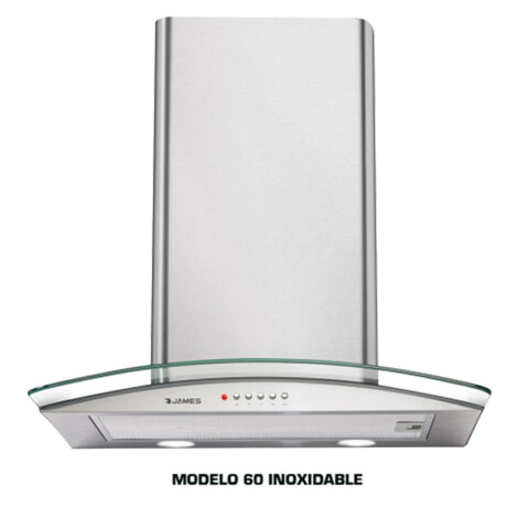Campana extractora James, Curva 60 Inoxidable Campana extractora James, Curva 60 Inoxidable