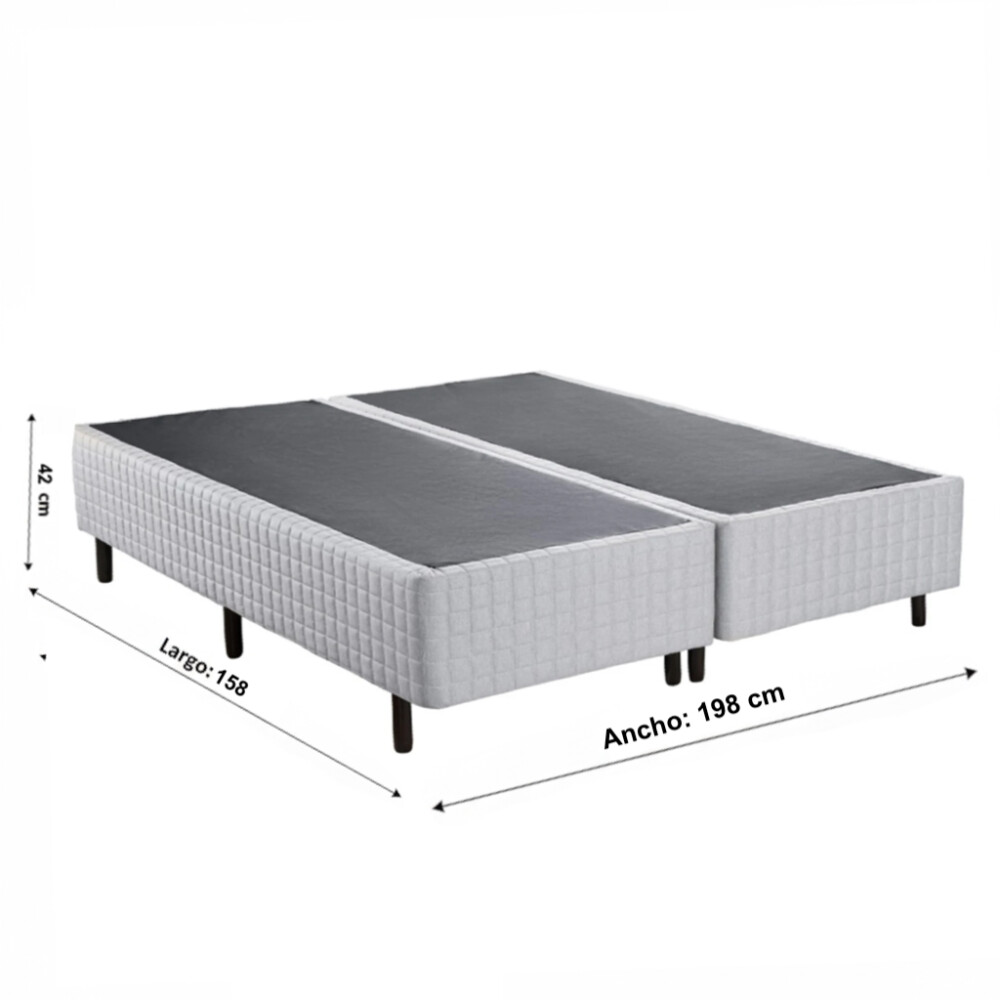 BOX QUEEN SIZE BASE DE SOMMIER CAMA PREMIUM BOX QUEEN SIZE BASE DE SOMMIER CAMA PREMIUM