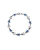 TwoJeys Pulsera Blue Enameled Stars TwoJeys Pulsera Blue Enameled Stars