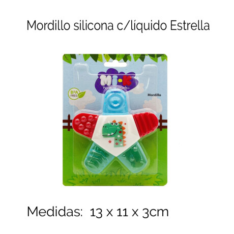 Mordillo Silicona C/líquido Estrellami-k Mordillo Silicona C/líquido Estrellami-k