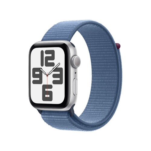 Watch SE (Gen 2) 44mm Silver Al Winter Blue Watch SE (Gen 2) 44mm Silver Al Winter Blue