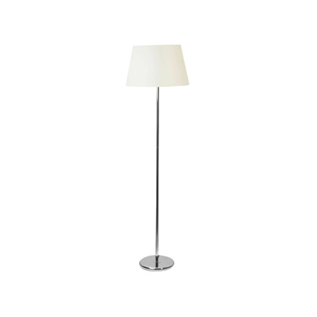 Lámpara De Pie Satín Blanca Just Home Collection Lámpara De Pie Satín Blanca Just Home Collection