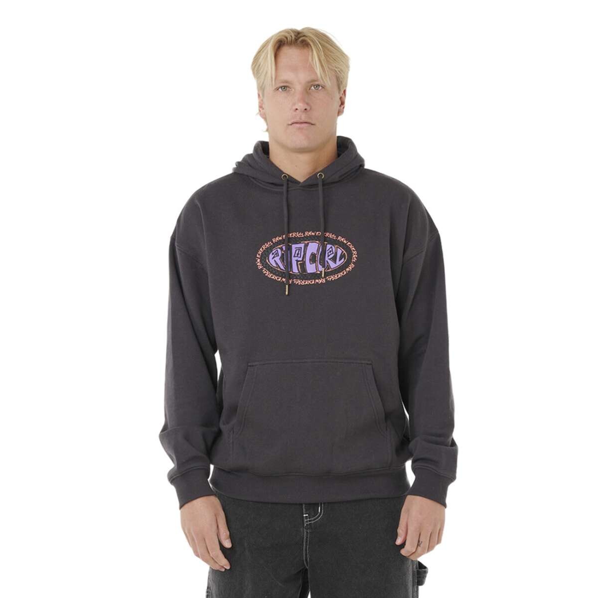 Canguro Rip Curl De Oval - Negro 