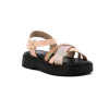 Sandalias Niñas Angus Tira Cruzada Y Hebilla Rosado