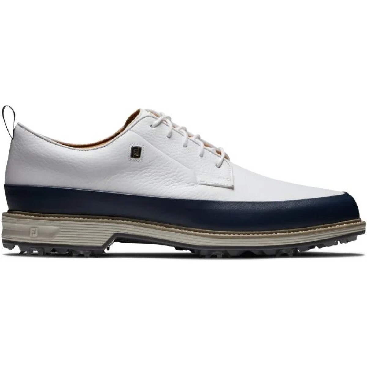 ZAPATO CABALLERO FOOTJOY - PREMIER SERIES CASUAL - Blanco liston azul 