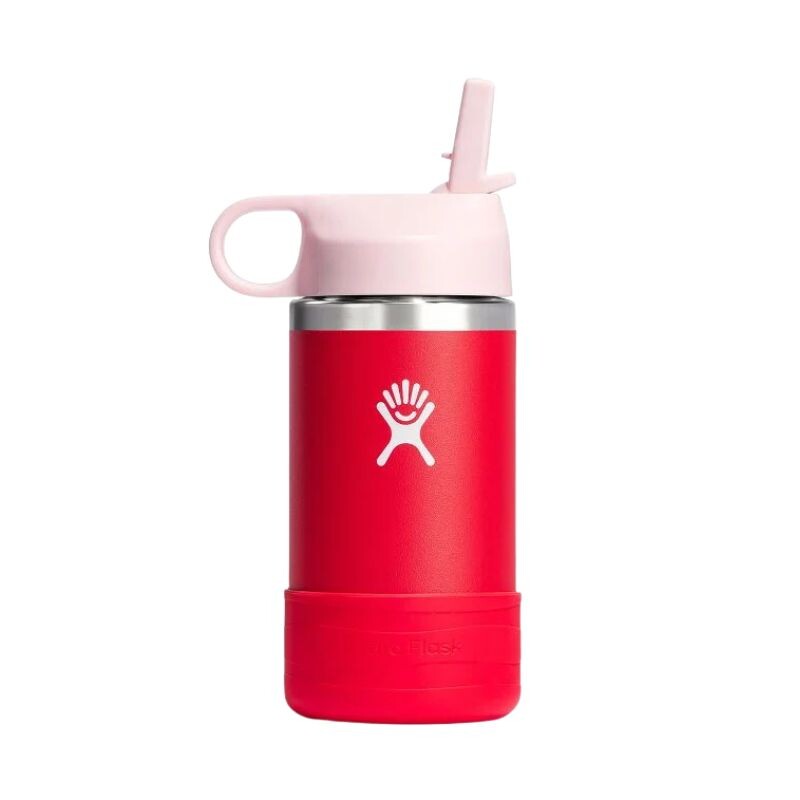 Hydro Flask Kids Wide Mouth Straw 354ml Goji BB612 Hydro Flask Kids Wide Mouth Straw 354ml Goji BB612
