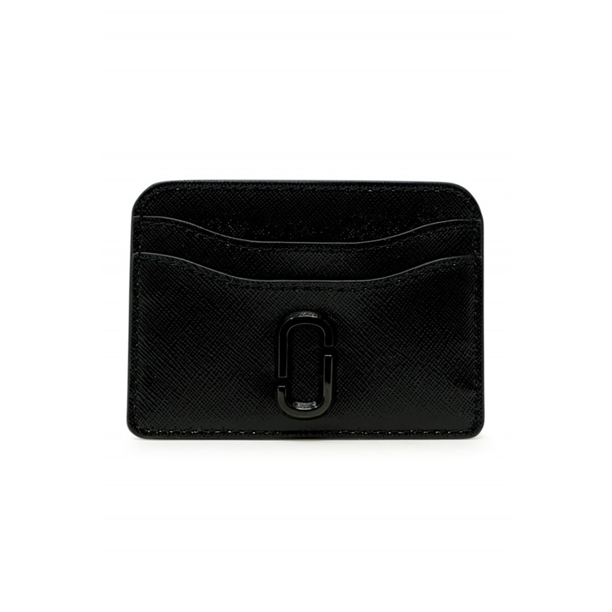 Marc Jacobs -Tarjetero de cuero con diseño minimalista 