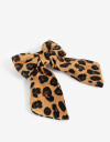 Hebillas Francesas Estampados Hebilla Francesa Con Moño Textil Estampad - Estampado Animal Print