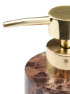 Dispensador de jabón MAKARYD marrón Dispensador de jabón MAKARYD marrón
