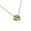 Colgante Julieta en oro amarillo 18K con brillante - incluye cadena Colgante Julieta en oro amarillo 18K con brillante - incluye cadena