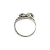 Anillo Ojo de Ra-Plata y Oro-Sin Piedra-AN5412 sinpiedra