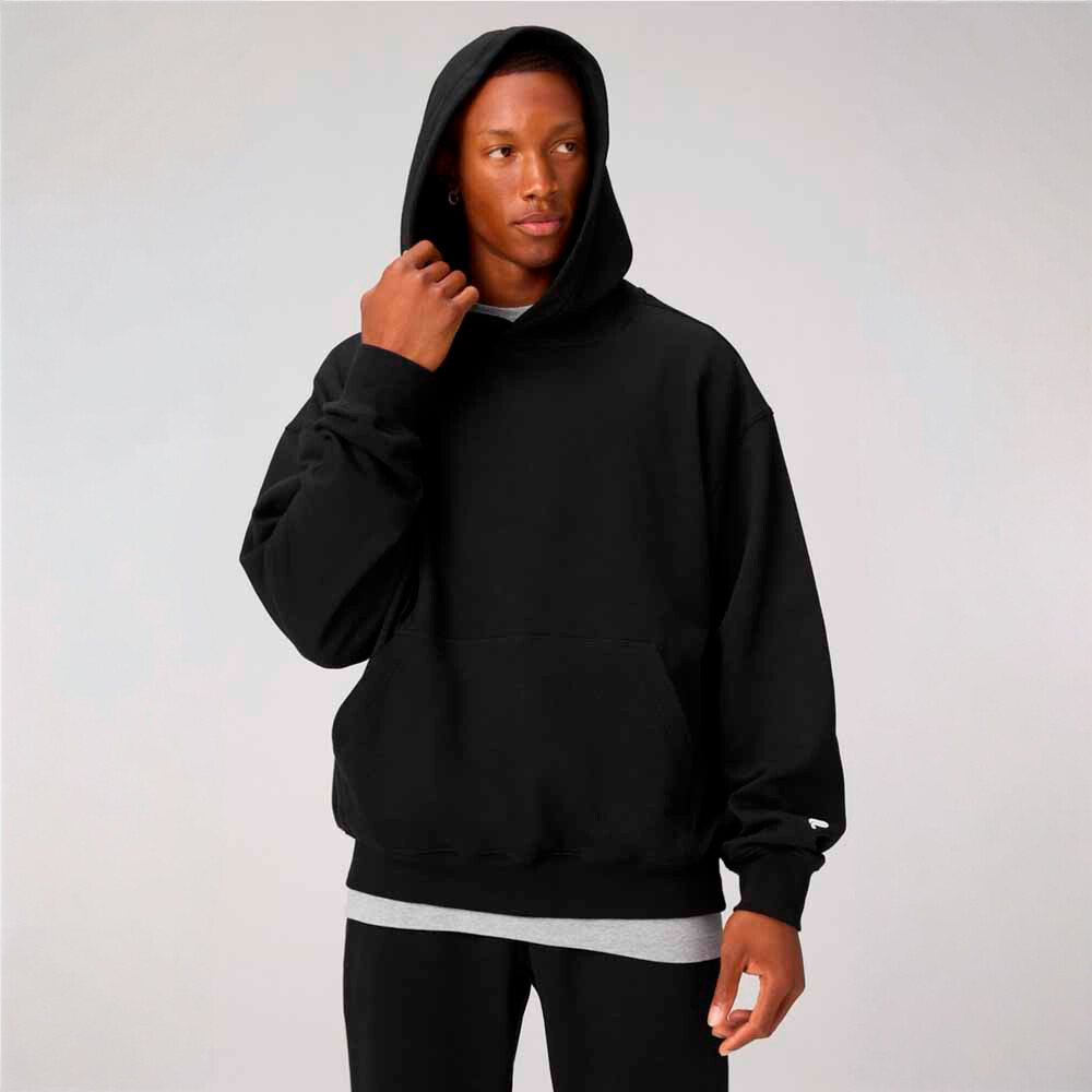 Polera The Go-To Oversized Hoodie Hombre Black