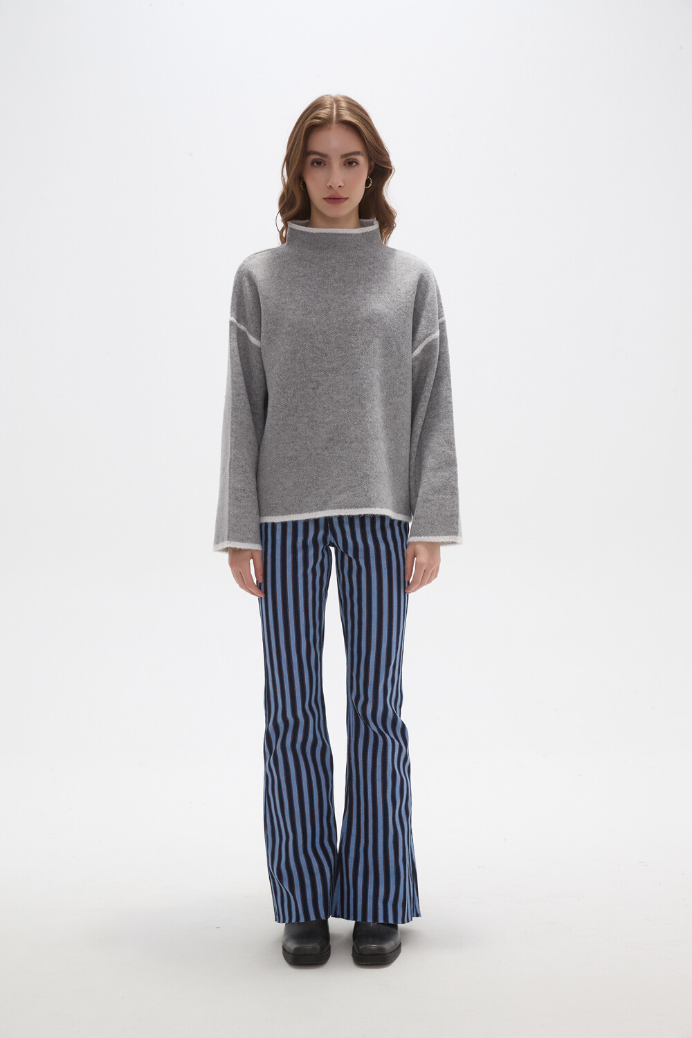 Polera Itaga Gris Medio