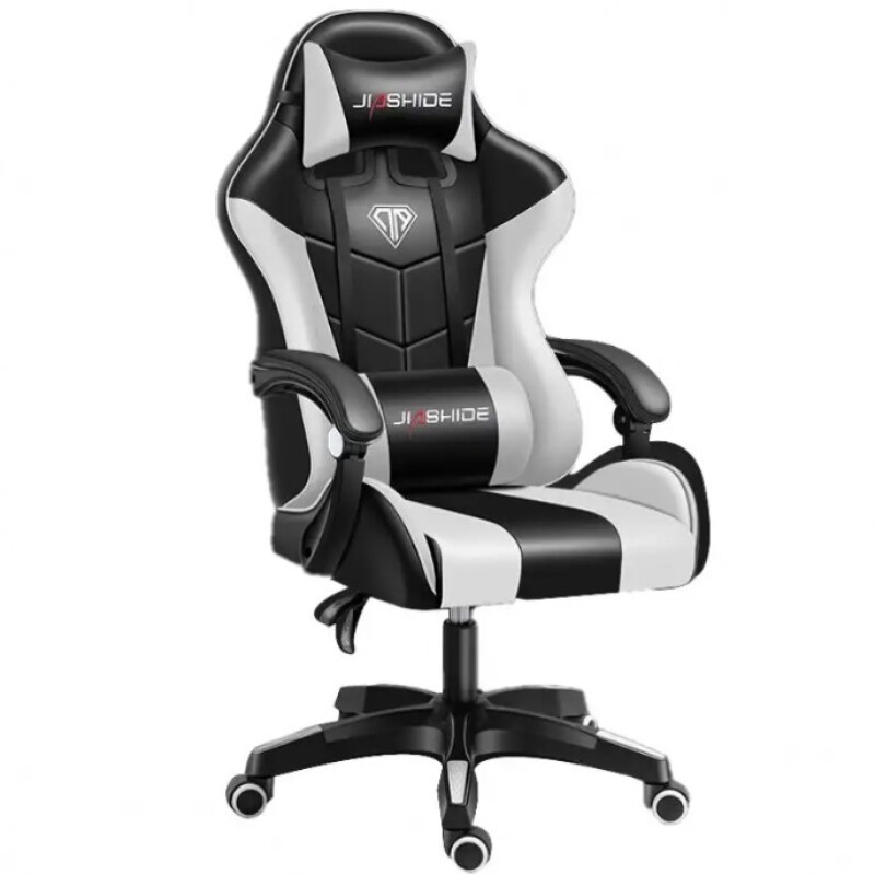 Silla de Escritorio Ergométrica Gamer YT-1209 Blanco/Negro Silla de Escritorio Ergométrica Gamer YT-1209 Blanco/Negro