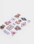 Stickers y Album Stickers Puffy Set De Stickers Teddy - Combinacion Multicolor