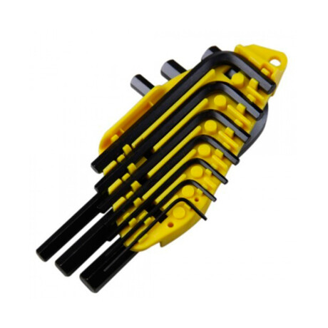 JUEGO ALLEN C/SOPORTE 1/16-3/8 10PZ STANLEY ++ N/a