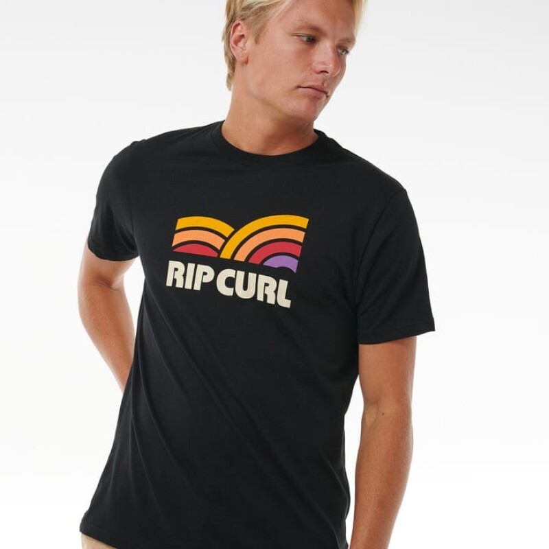 Remera Rip Curl Surf Negro