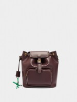 Mochila Con Alça Bandolera burdeos