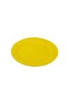 Plato 18 cm. diametro paquete x 10 AMARILLO