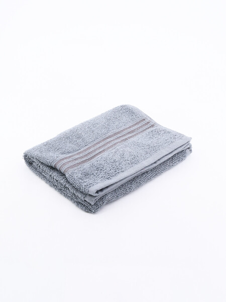 TOALLA DE ROSTRO GRIS