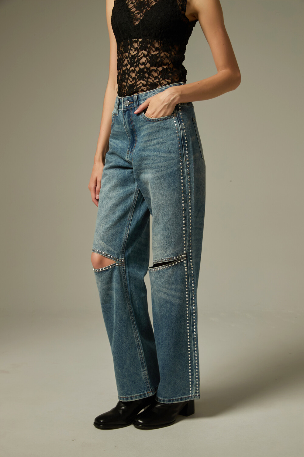 Pantalon Aelia Azul Marino