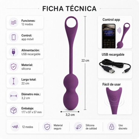 Bolas Vibradoras Con App Pretty Love Elvira Bolas Vibradoras Con App Pretty Love Elvira