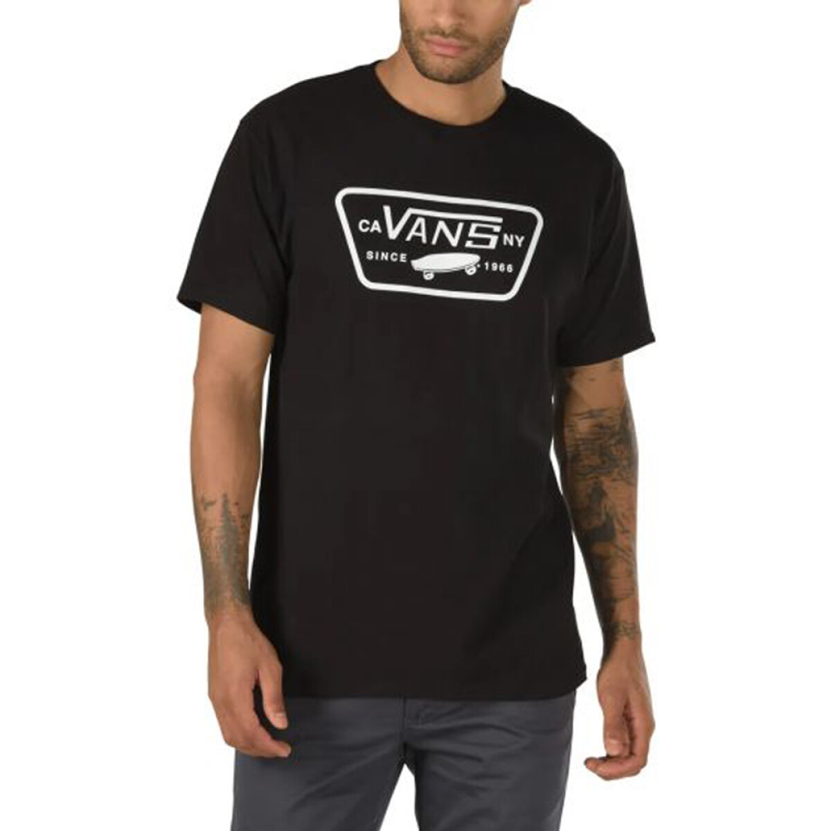 Remera MC Vans Full Patch Black 